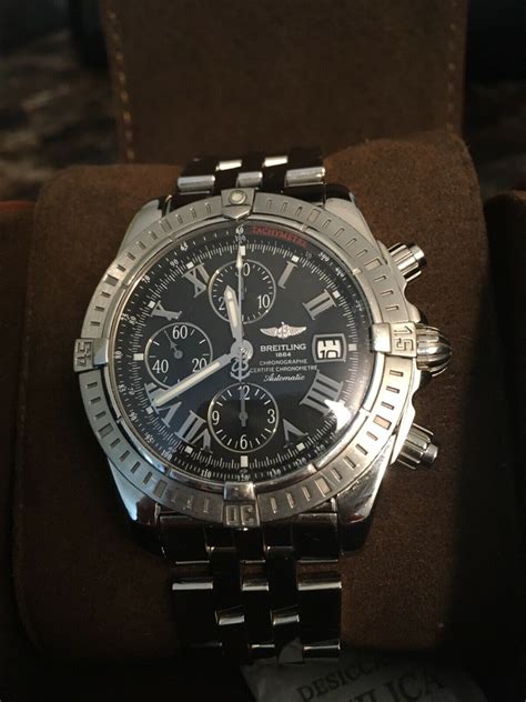 breitling 1884 b10350|Breitling certifie chronometre 1884 b13356.